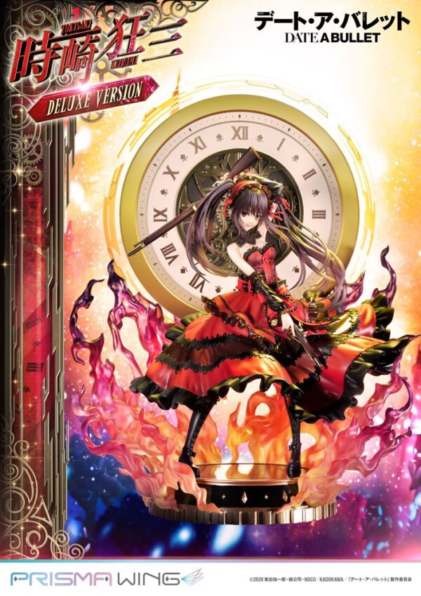 Descubre el apasionante mundo de Estatua Kurumi Tokisaki Deluxe Version.