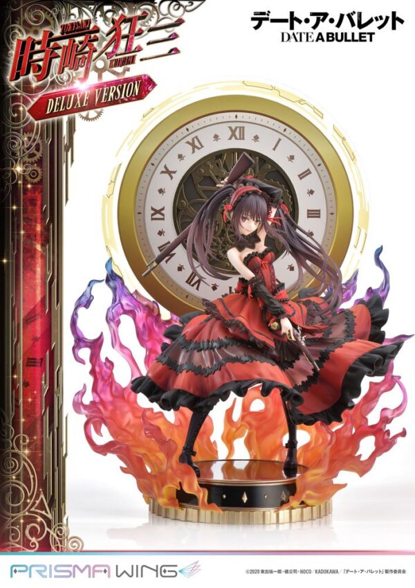 Descubre el apasionante mundo de Estatua Kurumi Tokisaki Deluxe Version.