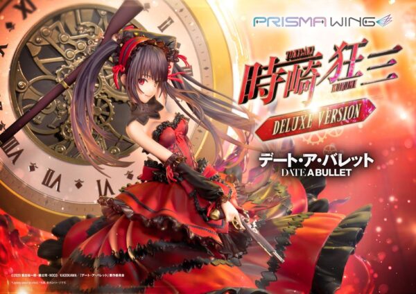 Descubre el apasionante mundo de Estatua Kurumi Tokisaki Deluxe Version.