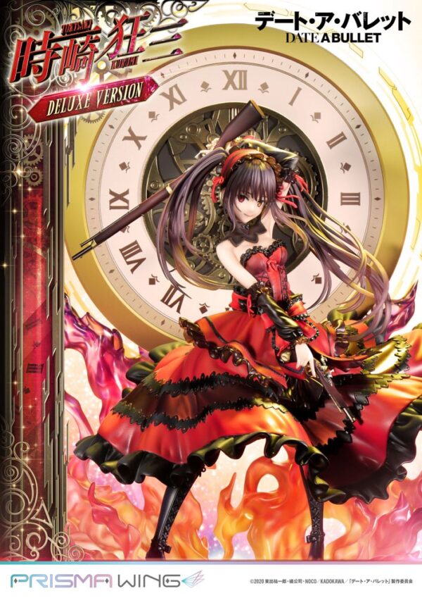 Descubre el apasionante mundo de Estatua Kurumi Tokisaki Deluxe Version.
