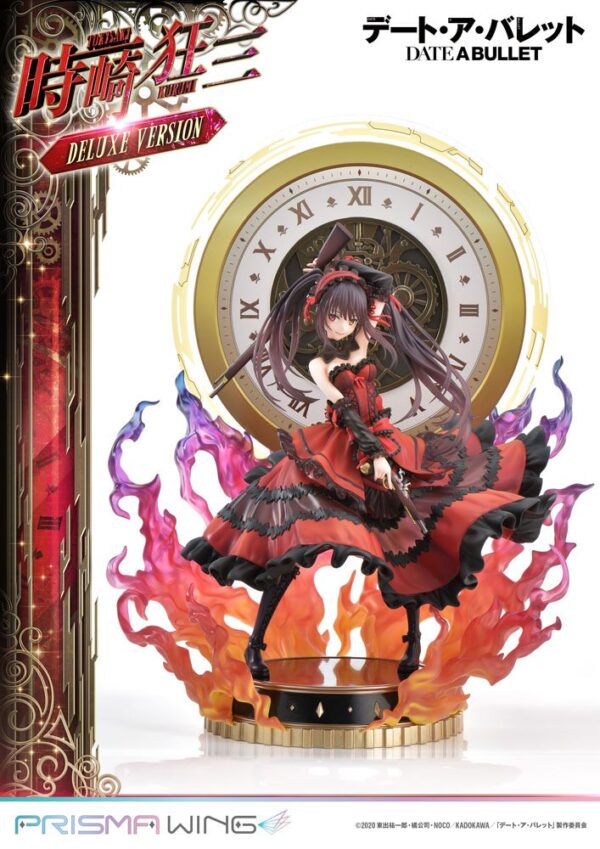 Descubre el apasionante mundo de Estatua Kurumi Tokisaki Deluxe Version.