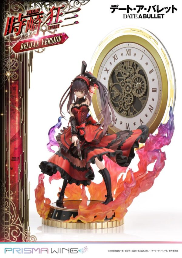 Descubre el apasionante mundo de Estatua Kurumi Tokisaki Deluxe Version.