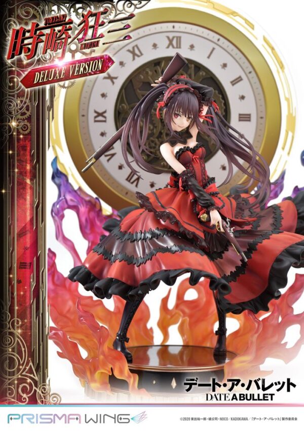 Descubre el apasionante mundo de Estatua Kurumi Tokisaki Deluxe Version.