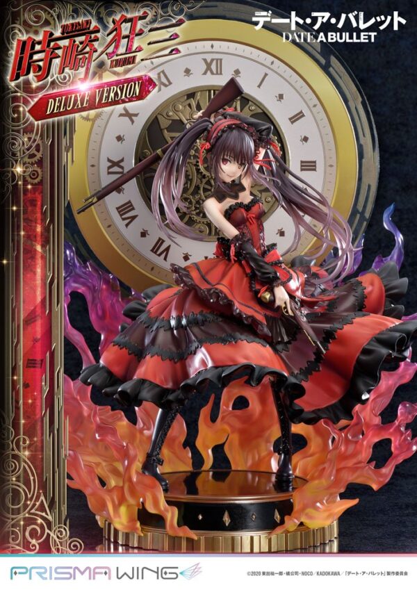 Descubre el apasionante mundo de Estatua Kurumi Tokisaki Deluxe Version.