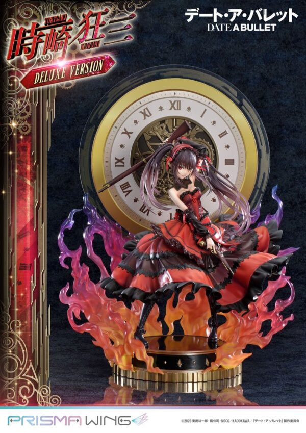 Descubre el apasionante mundo de Estatua Kurumi Tokisaki Deluxe Version.