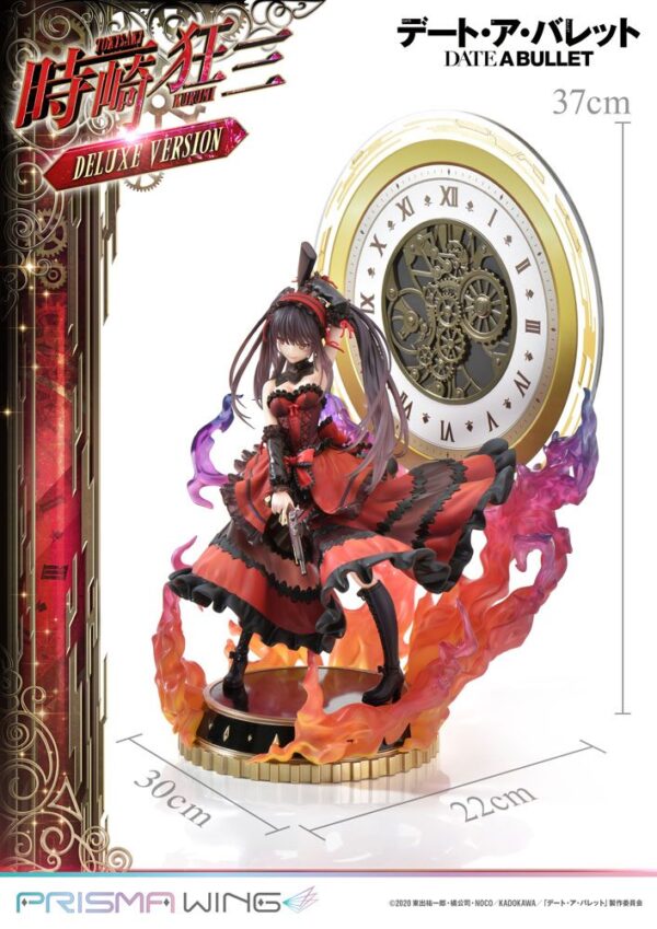 Descubre el apasionante mundo de Estatua Kurumi Tokisaki Deluxe Version.