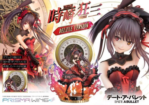 Descubre el apasionante mundo de Estatua Kurumi Tokisaki Deluxe Version.