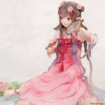 Descubre el apasionante mundo de Estatua Lotus Reflection Hanfu Girls.