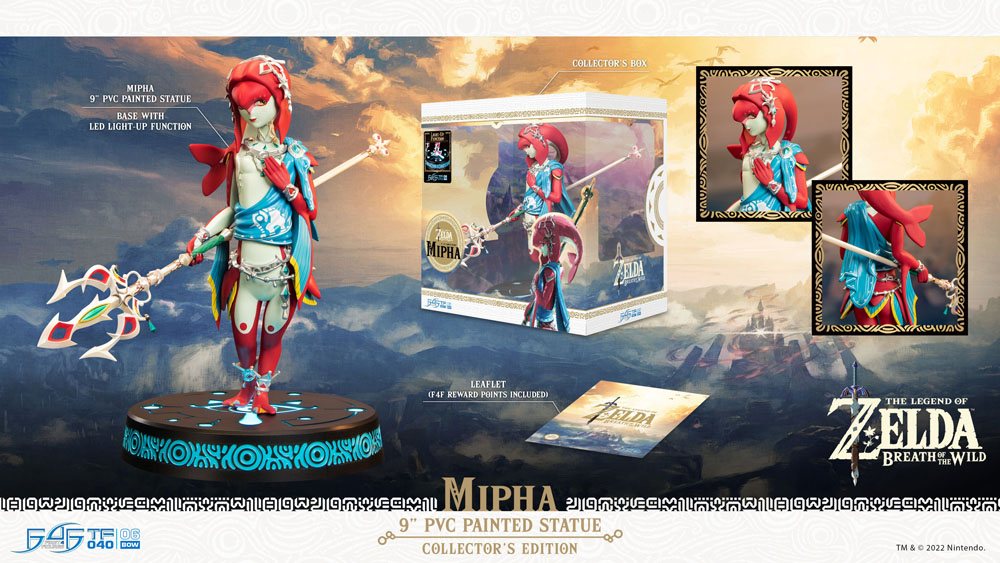 Descubre el apasionante mundo de Estatua Mipha Collector Edition.