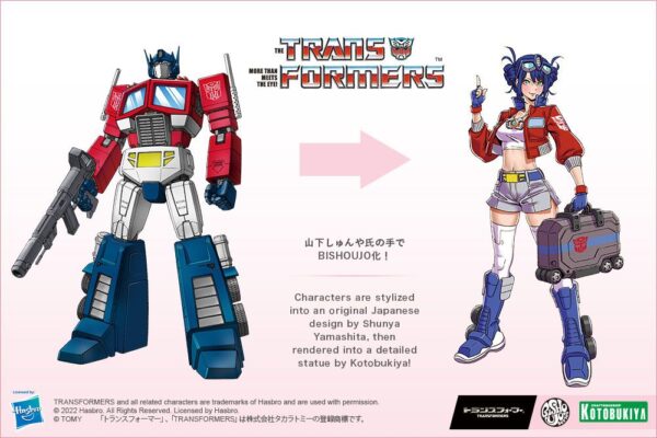 Descubre el apasionante mundo de Estatua Optimus Prime Bishoujo Transformers.