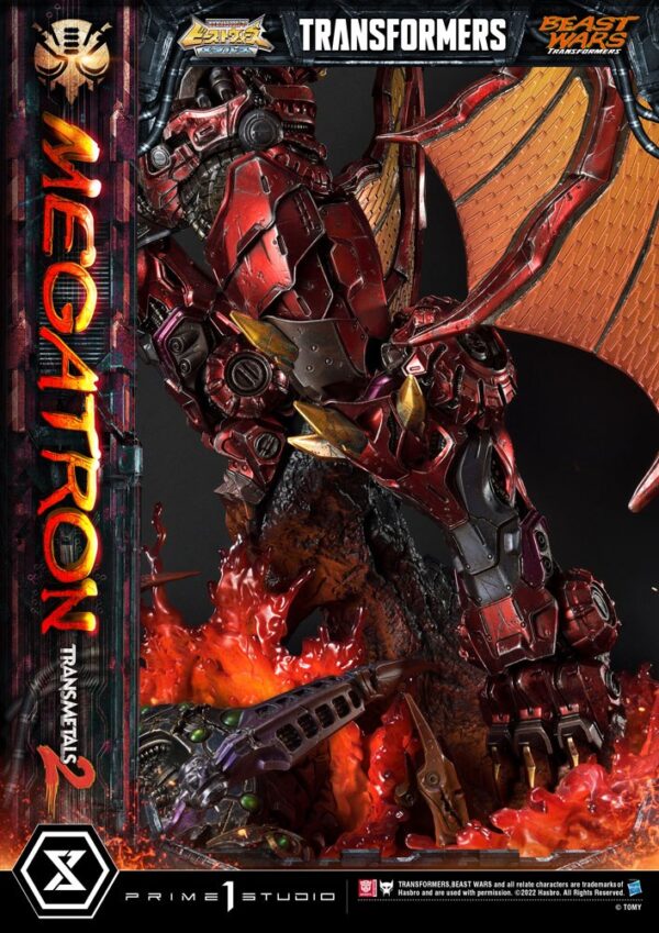 Descubre el apasionante mundo de Estatua Premium Masterline Megatron.