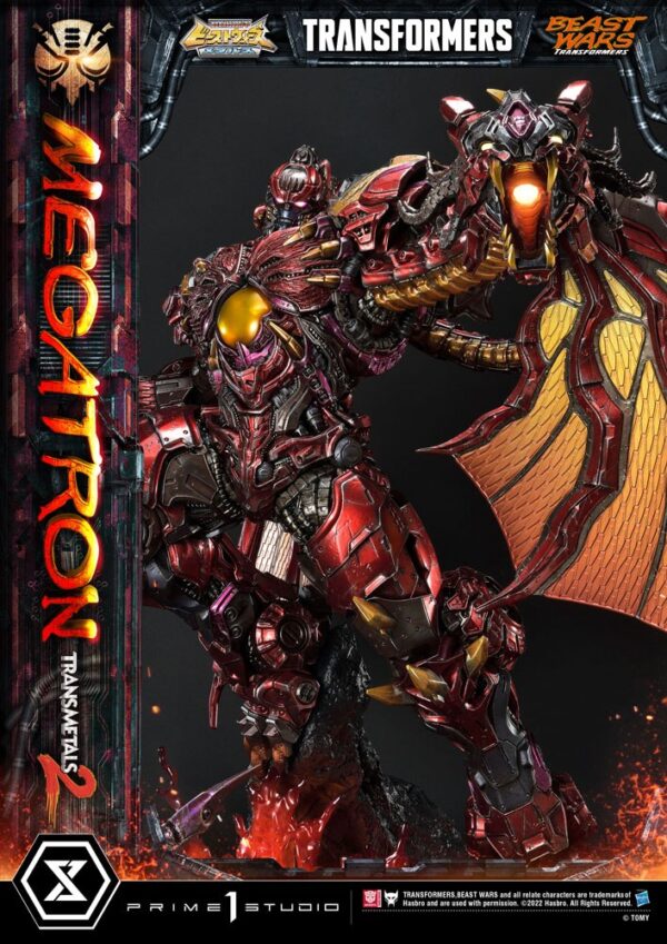 Descubre el apasionante mundo de Estatua Premium Masterline Megatron.