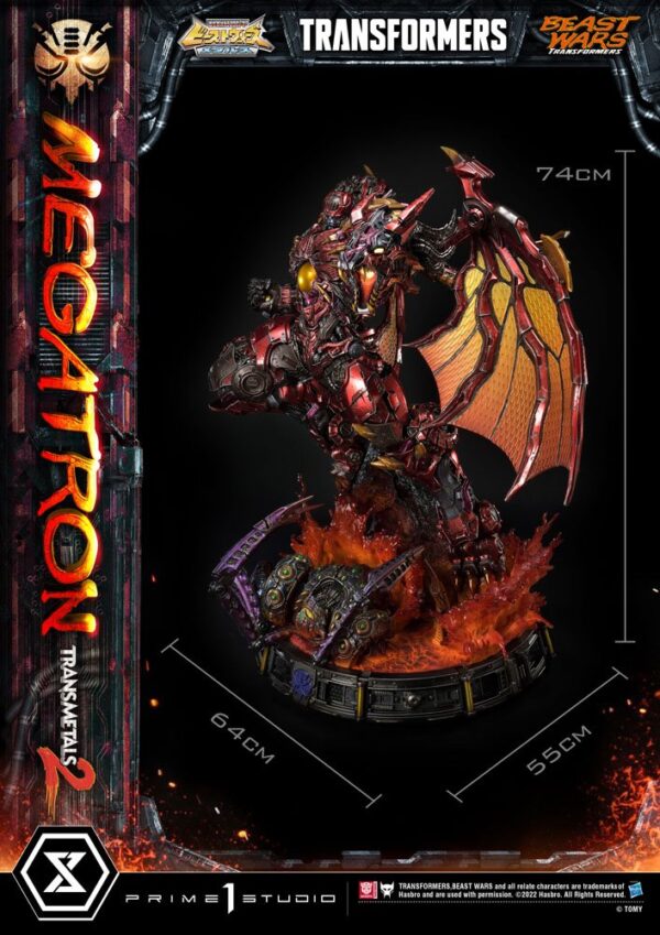Descubre el apasionante mundo de Estatua Premium Masterline Megatron.