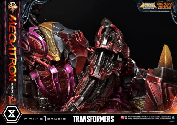 Descubre el apasionante mundo de Estatua Premium Masterline Megatron.