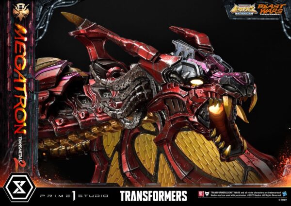 Descubre el apasionante mundo de Estatua Premium Masterline Megatron.