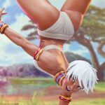 Descubre el apasionante mundo de Estatua Street Fighter Elena 61cm.
