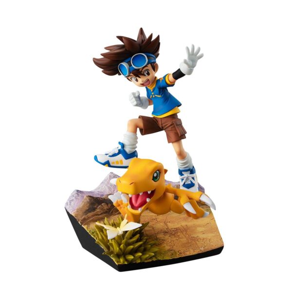 Descubre el apasionante mundo de Estatua Taichi Yagami y Agumon 20th Anniversary.