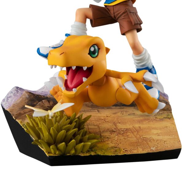 Descubre el apasionante mundo de Estatua Taichi Yagami y Agumon 20th Anniversary.