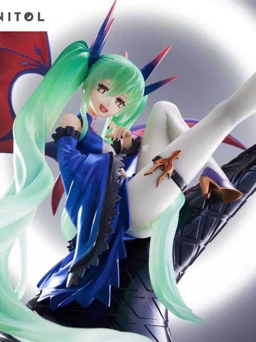 Descubre el apasionante mundo de Estatua Tenitol Hatsune Miku Dark.