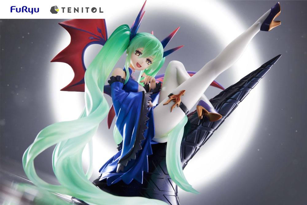 Descubre el apasionante mundo de Estatua Tenitol Hatsune Miku Dark.