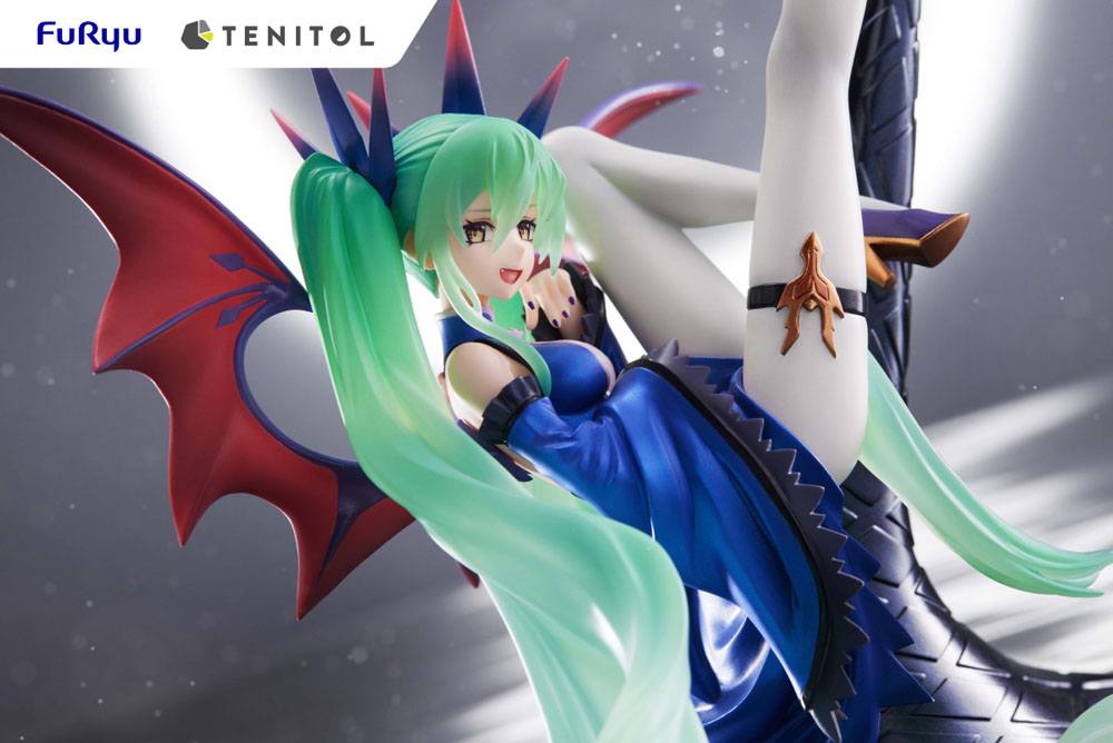 Descubre el apasionante mundo de Estatua Tenitol Hatsune Miku Dark.