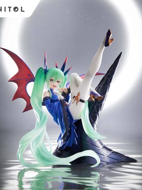 Descubre el apasionante mundo de Estatua Tenitol Hatsune Miku Dark.