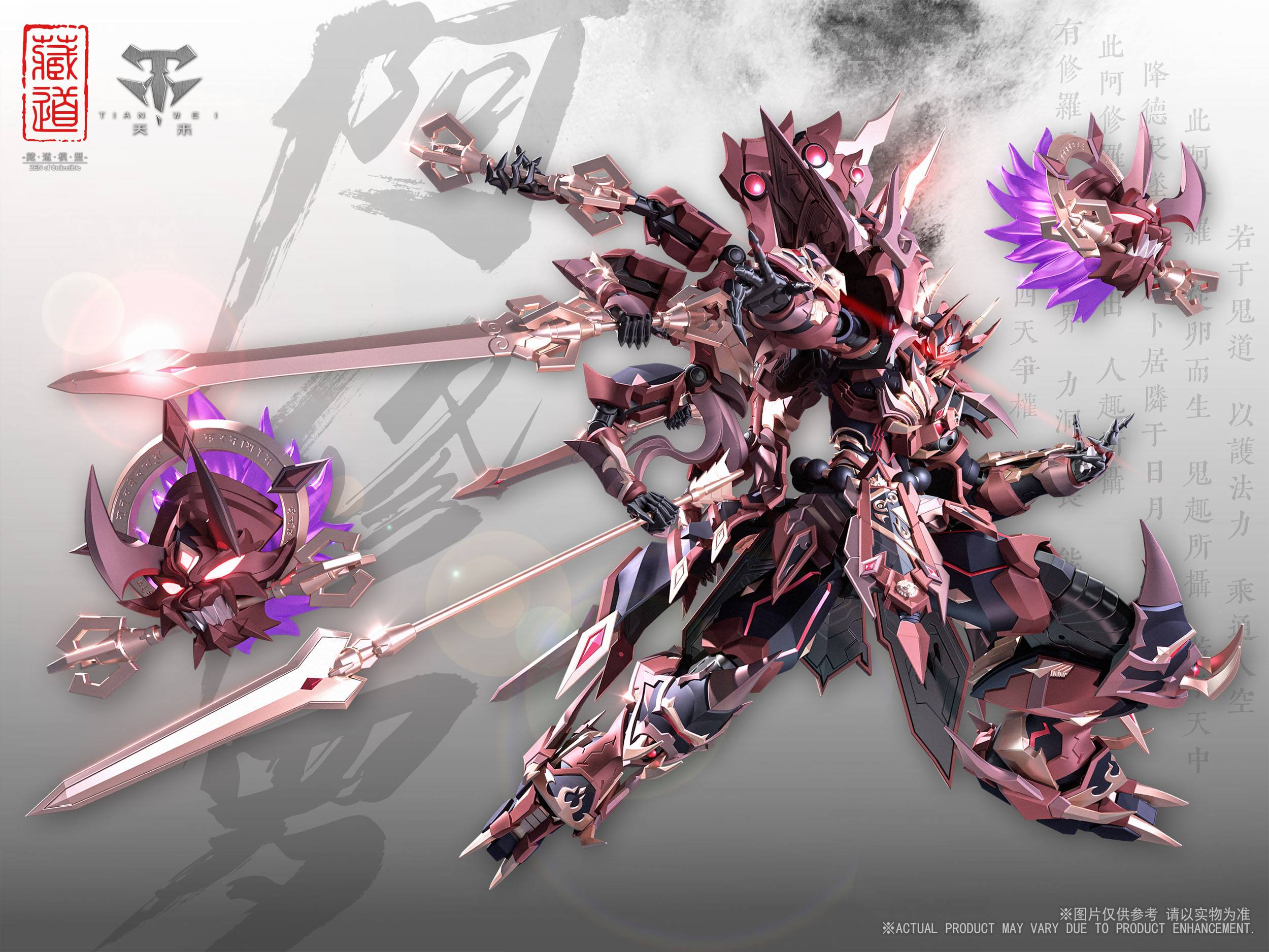 Descubre el apasionante mundo de Figura Alloy CD-06 Asura Original Character.