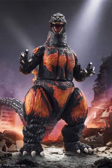 Descubre el apasionante mundo de Figura Ultimates Burning Godzilla 1995.