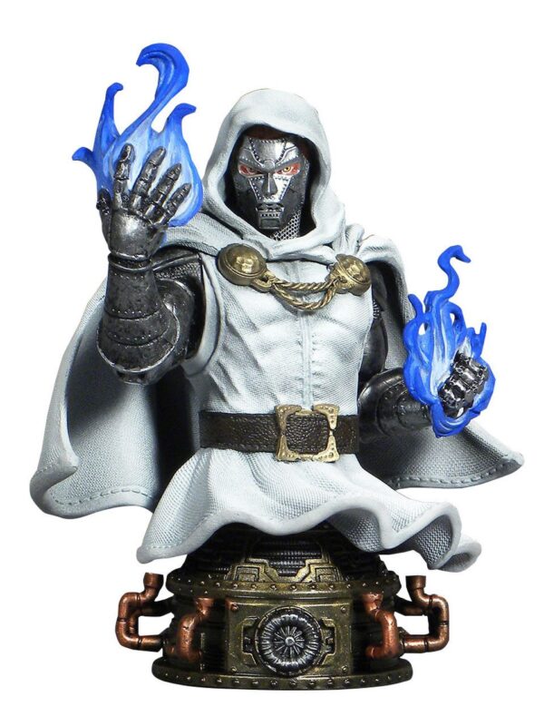Descubre el apasionante mundo de Busto Doctor Doom White Armor.