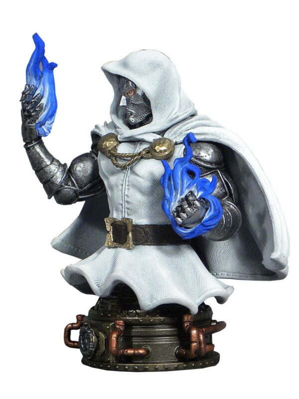 Descubre el apasionante mundo de Busto Doctor Doom White Armor.