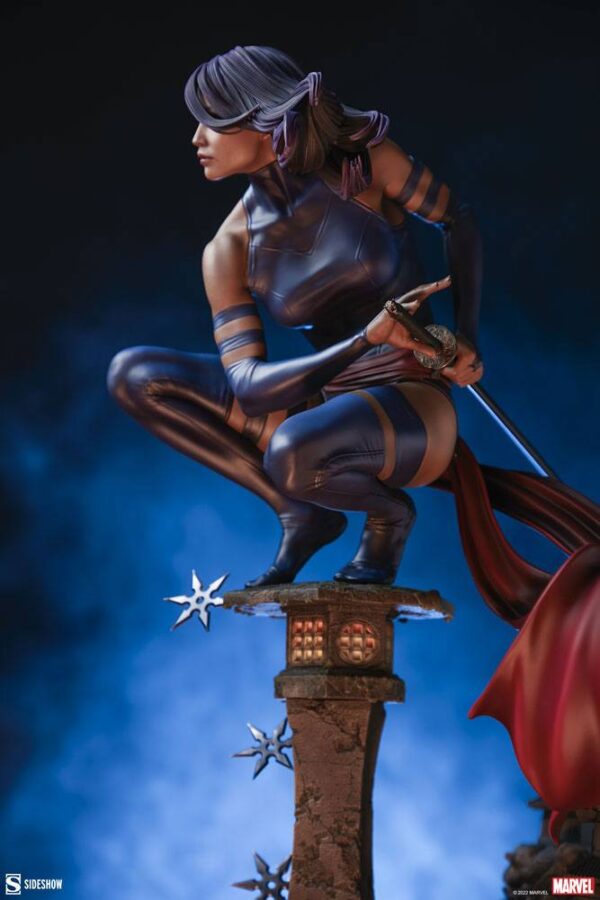 Descubre el apasionante mundo de Estatua Marvel Premium Format Psylocke.