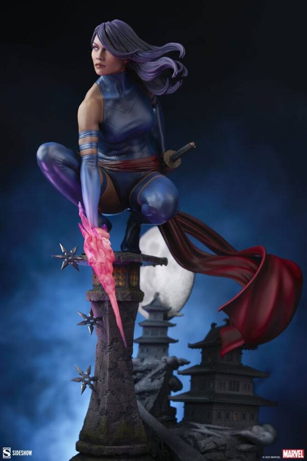 Descubre el apasionante mundo de Estatua Marvel Premium Format Psylocke.
