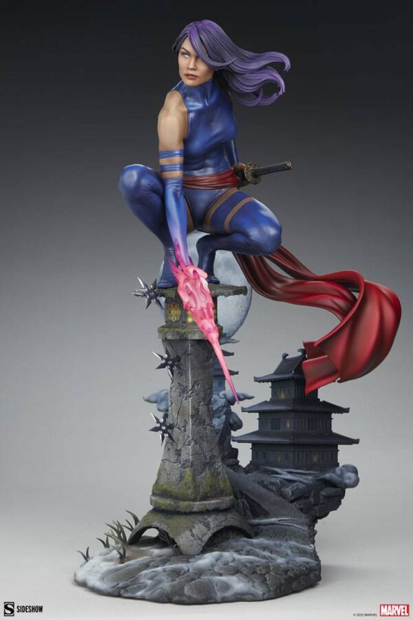 Descubre el apasionante mundo de Estatua Marvel Premium Format Psylocke.