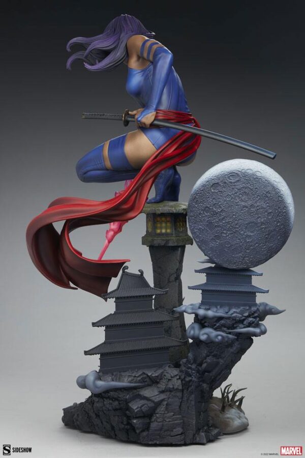 Descubre el apasionante mundo de Estatua Marvel Premium Format Psylocke.