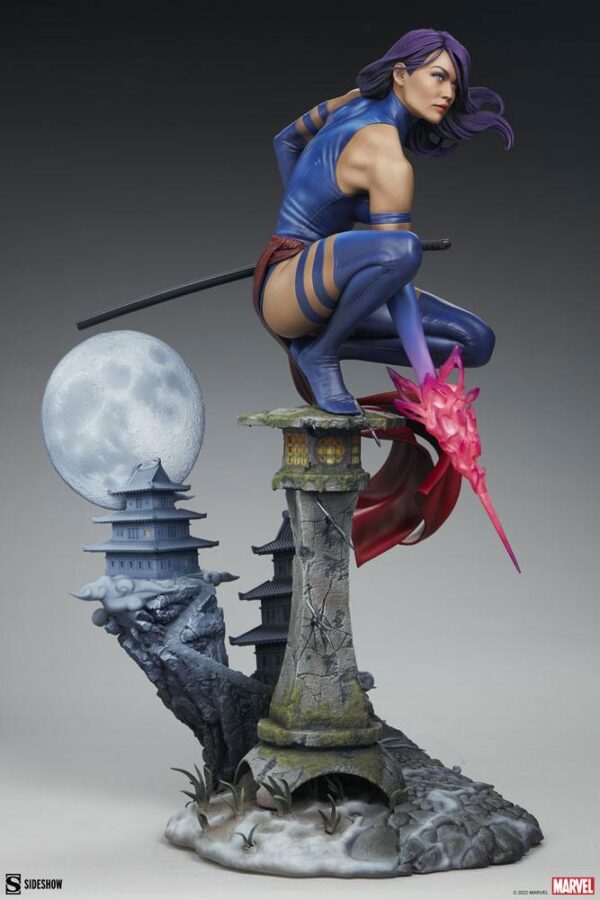 Descubre el apasionante mundo de Estatua Marvel Premium Format Psylocke.
