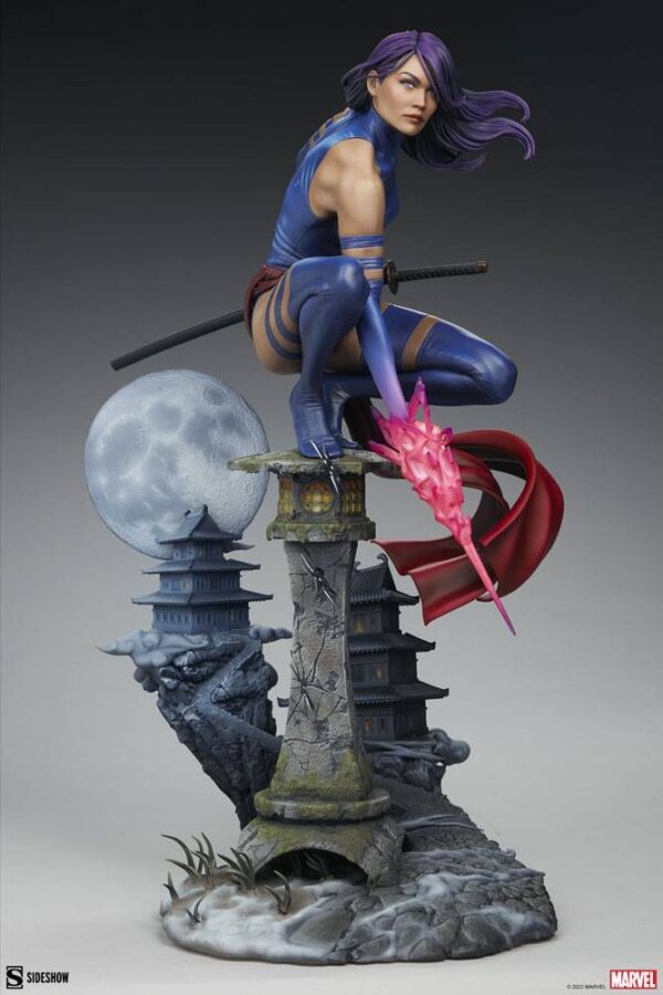 Descubre el apasionante mundo de Estatua Marvel Premium Format Psylocke.