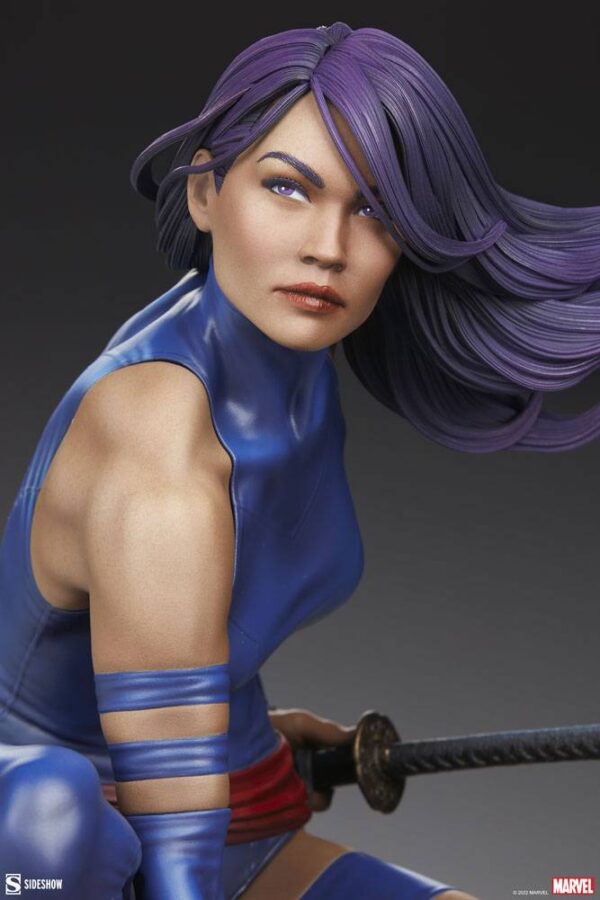 Descubre el apasionante mundo de Estatua Marvel Premium Format Psylocke.