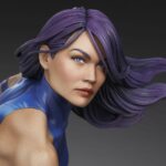 Descubre el apasionante mundo de Estatua Marvel Premium Format Psylocke.