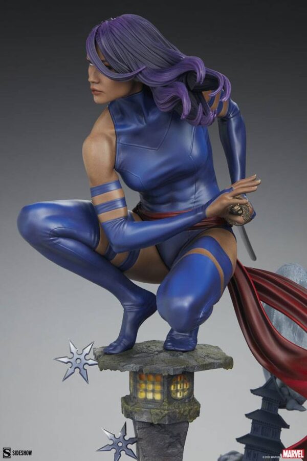 Descubre el apasionante mundo de Estatua Marvel Premium Format Psylocke.