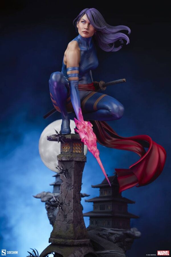 Descubre el apasionante mundo de Estatua Marvel Premium Format Psylocke.