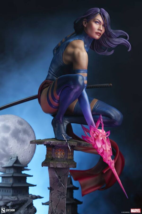 Descubre el apasionante mundo de Estatua Marvel Premium Format Psylocke.