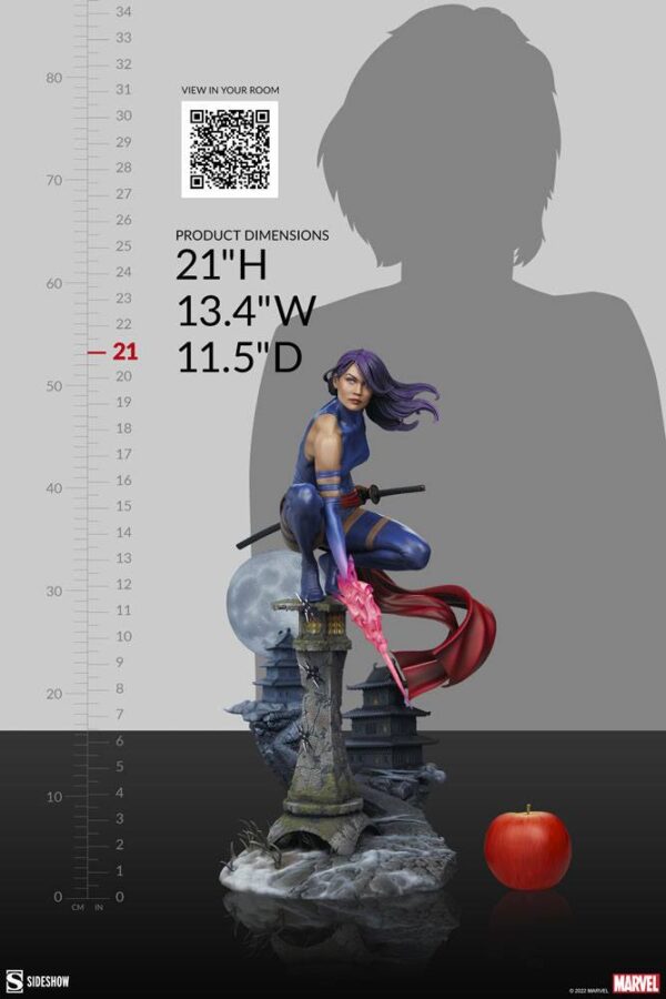 Descubre el apasionante mundo de Estatua Marvel Premium Format Psylocke.