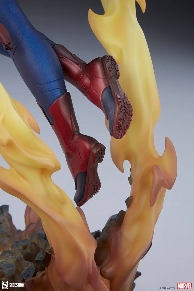 Descubre el apasionante mundo de Estatua Premium Format Captain Marvel.