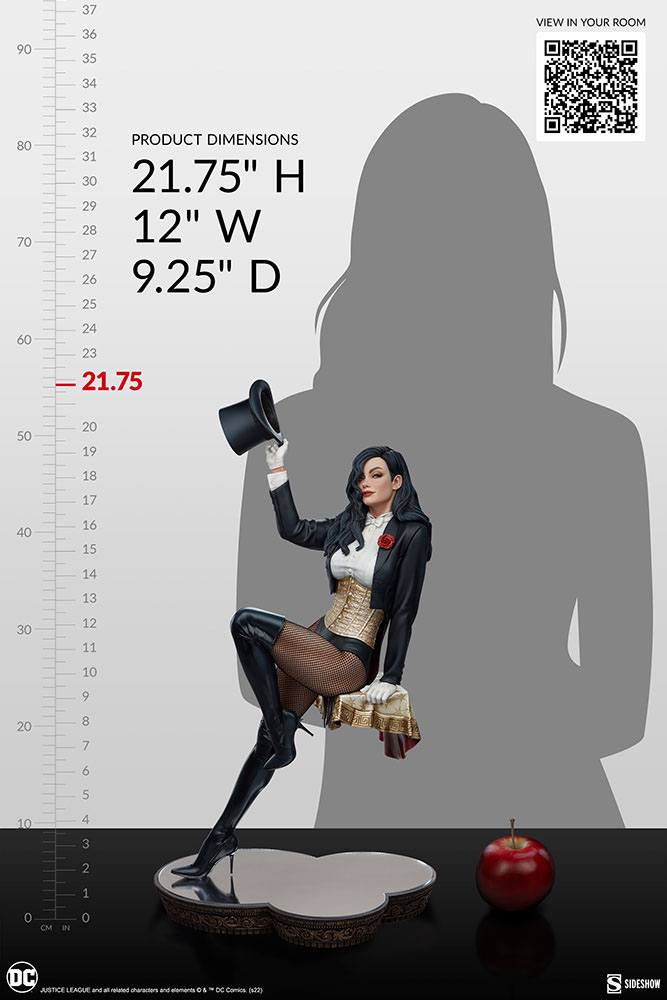 Descubre el apasionante mundo de Estatua Premium Format Zatanna.
