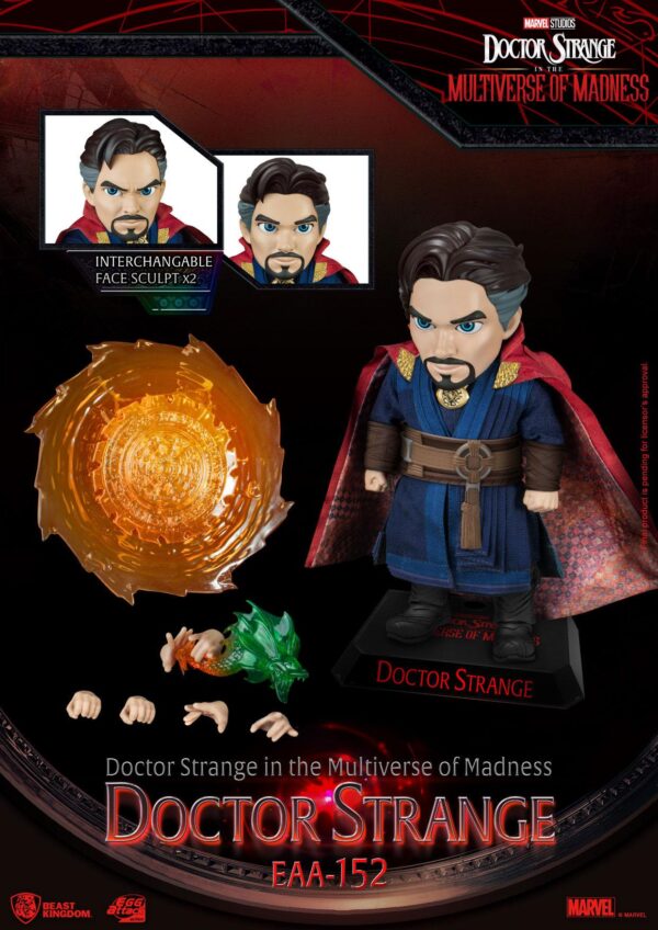 Descubre el apasionante mundo de Figura Egg Attack Action Doctor Strange.