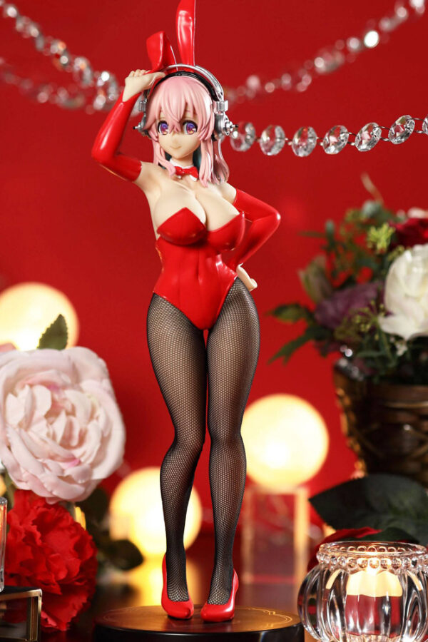 Estatua BiCute Bunnies Super Sonico Red