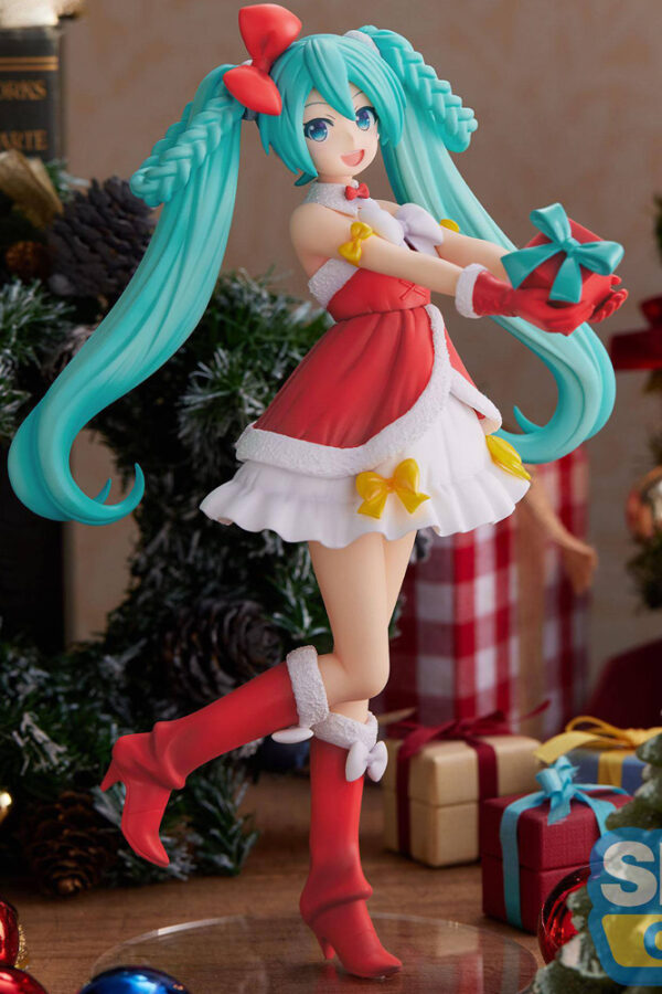 Estatua Hatsune Miku Christmas 2022