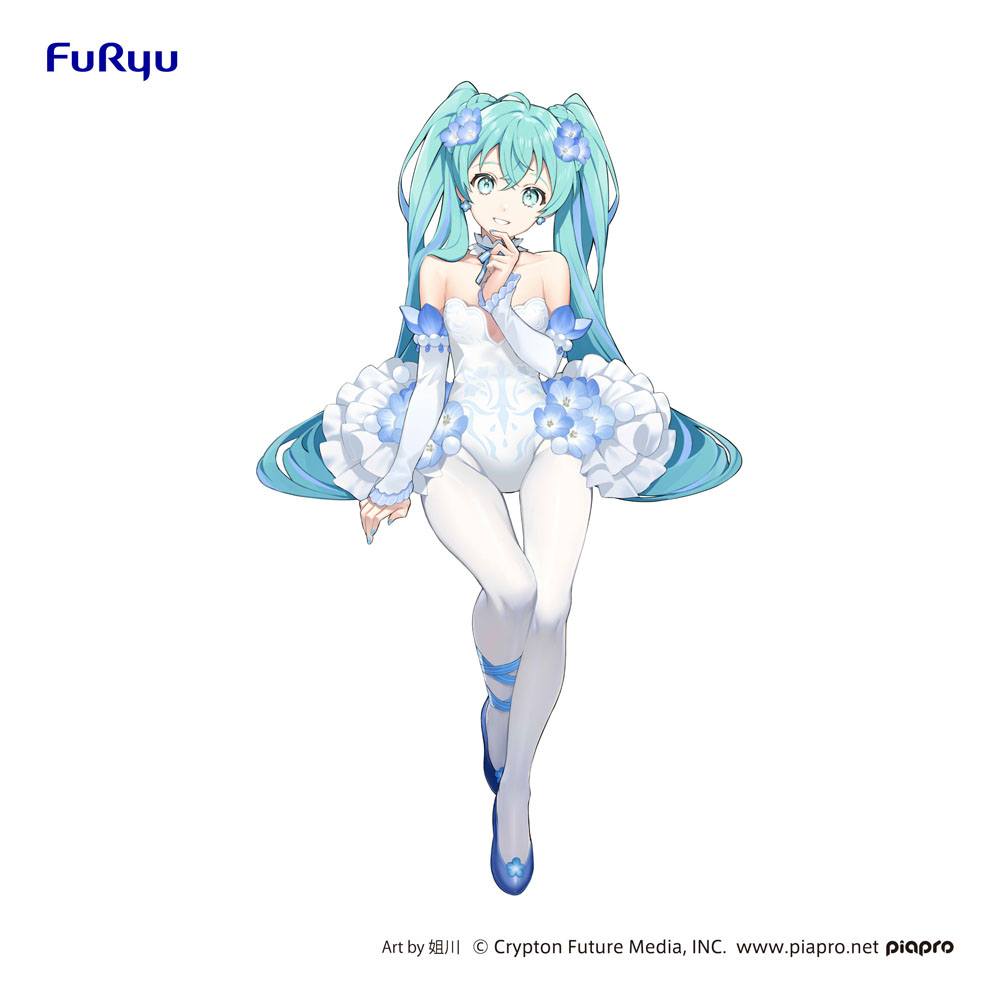 Descubre el apasionante mundo de Estatua Hatsune Miku Flower Fairy Nemophila.
