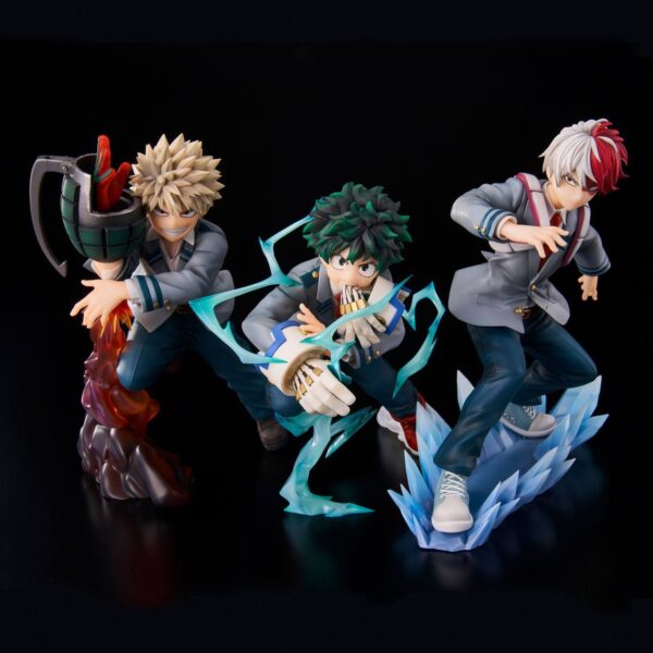Descubre el apasionante mundo de Estatua Izuku Midoriya Intern Arc Scale.