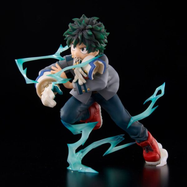 Descubre el apasionante mundo de Estatua Izuku Midoriya Intern Arc Scale.